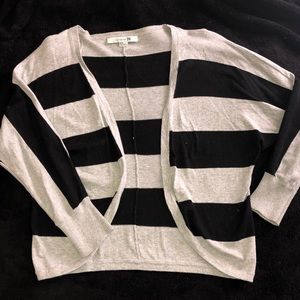 Forever21 wide stripe cardigan